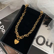Metal Retro Short Clavicle Chain All-match
