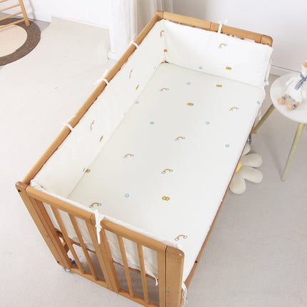 Crib Bed Circumference Soft Bag Anti-collision Baby Bedding Removable And Washable