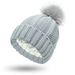 Fashion Stretchy Satin Lined Skull Knit Hats Beanie Hat For Women