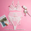 Underwear Suit Four-piece Set Bra Garter
