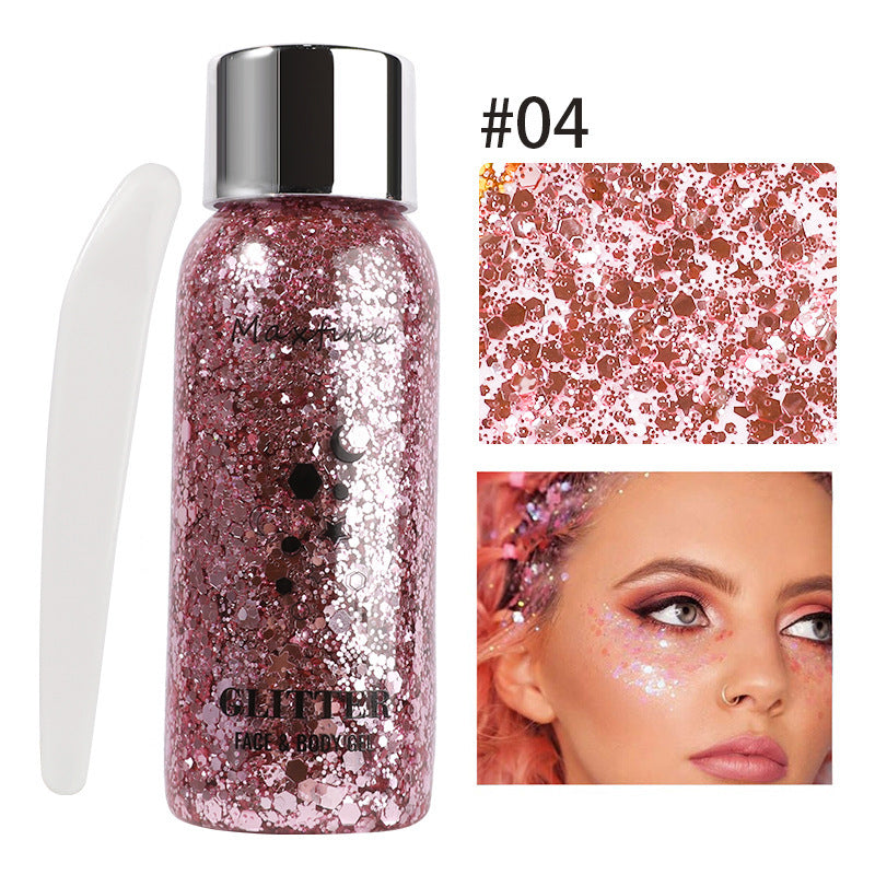 Sequin Gel Nightclub Liquid Eye Shadow Suit