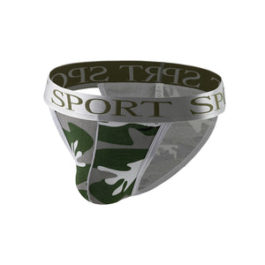 Men's T-shaped Underwear Pure Cotton Sports Loose Breathable