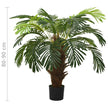 Artificial Cycas Palm Tree with Pot 90 cm