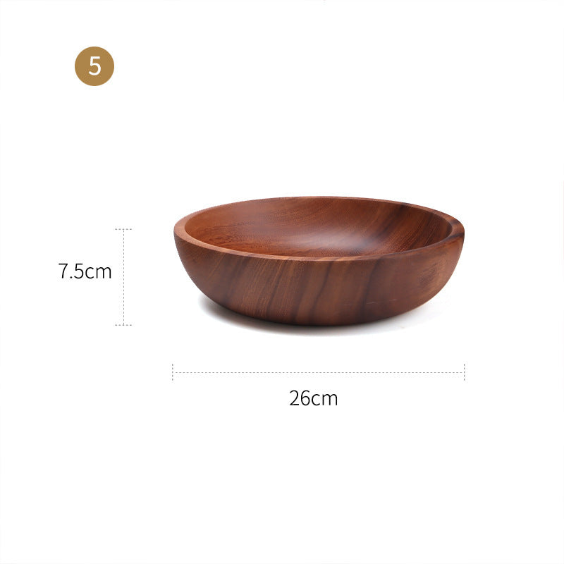 Large And Small Log Rice Bowl Tableware Hotel Restaurant Kitchen