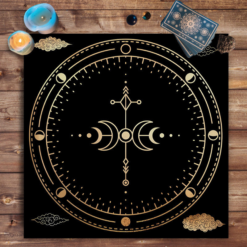 Tarot Board Game Flower Butterfly Decorative Cloth