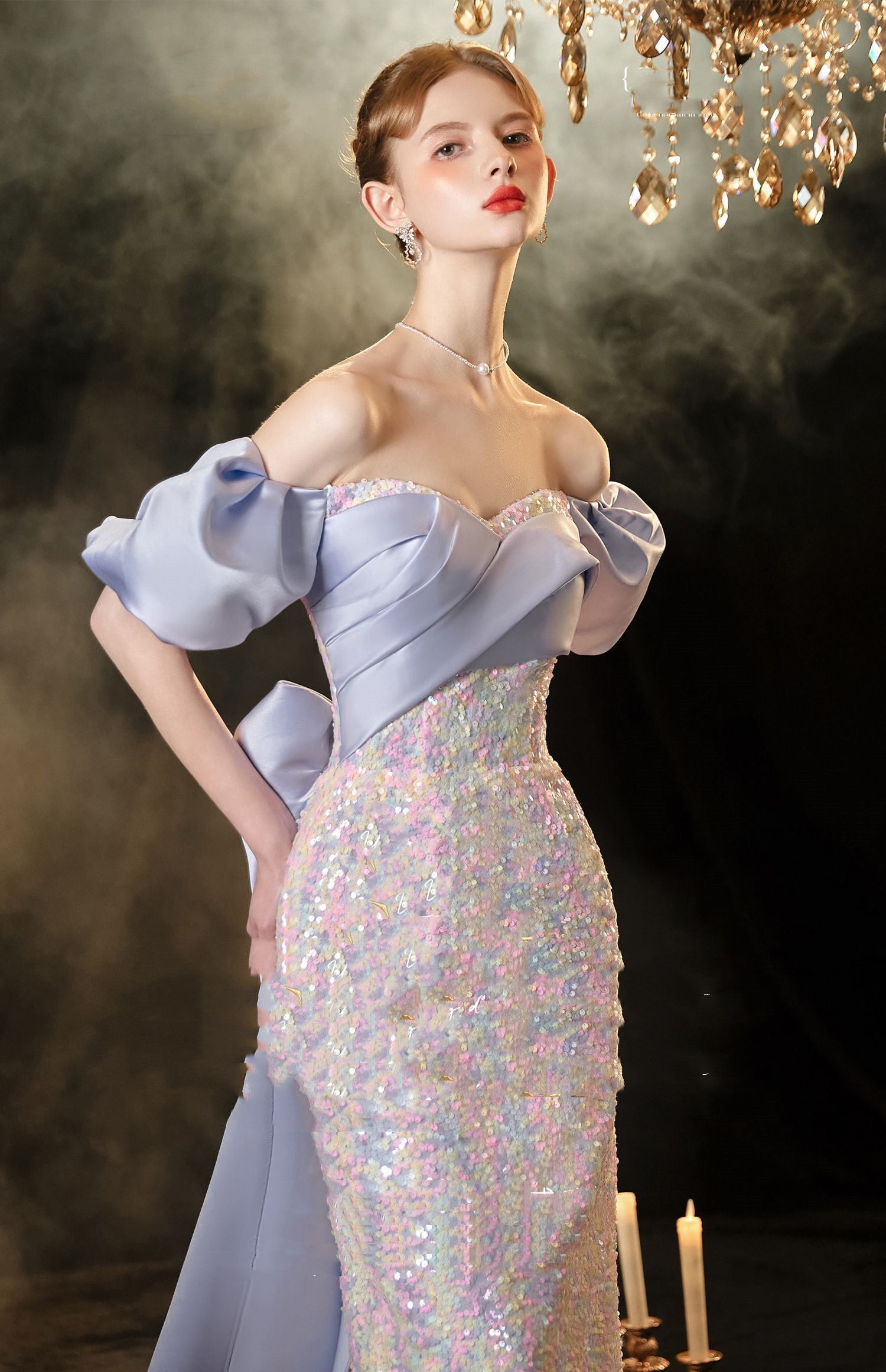 Wedding Gown Bridal Engagement Evening Dress Adults' Ceremony