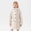 Autumn And Winter New Girls' Imitation Lamb Wool Coat Mid-length Wool