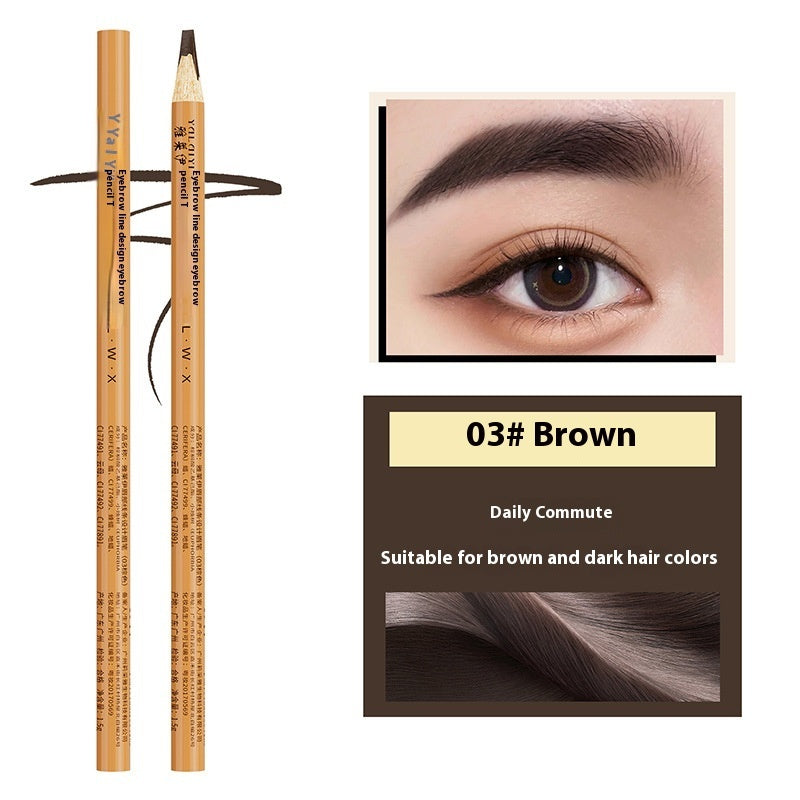 Positioning Eyebrow Pencil Eyebrow Line Design Pen Waterproof Anti-hemp Tattoo Embroidery For Teachers