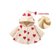 Baby Autumn And Winter Cape And Shawl Warm Coat
