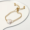 Freshwater Baroque Pearl Waterproof Jewelry Adjustable Bracelet