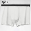 Men's Solid Color Underwear Men's Cotton Breathable Boxers