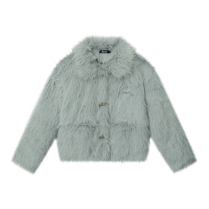 Cashmere Fur High-grade Coat For Women