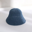 Straw Bucket Hat For Women Summer Breathable Sun-proof