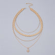 Multilayer Trend Elegant Jewelry Long Snake Chain Crystal