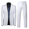 Men's Suit Wedding Two Button Two Piece Suit