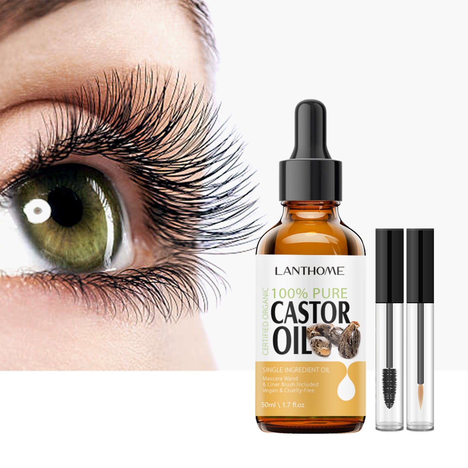 Moisturizing Not Easy To Smudge Care Mascara