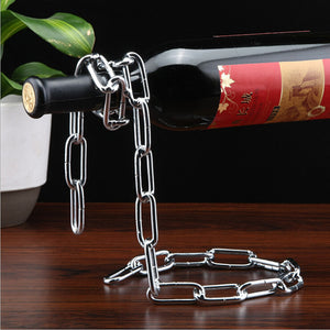 Floating Wine Holder Wine Rack Bracket Wine Stand Shelf Table Decor Display Gift