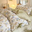Cotton Four-piece Set Simple Small Floral Bedding