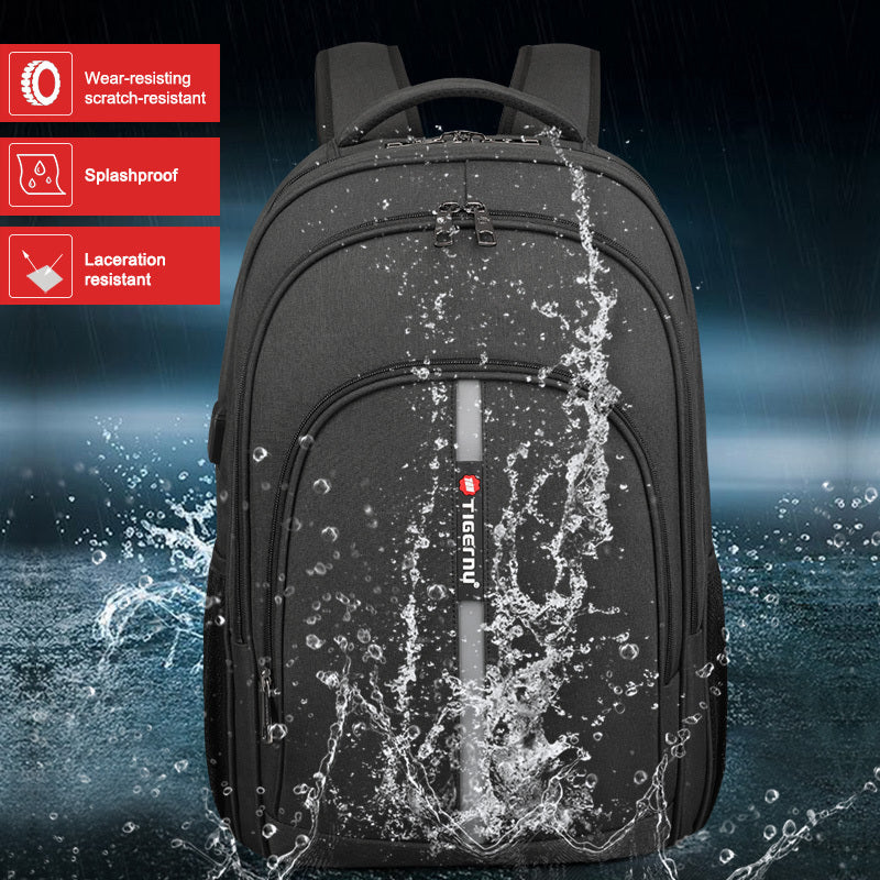 Large capacity travel backpack computer bag