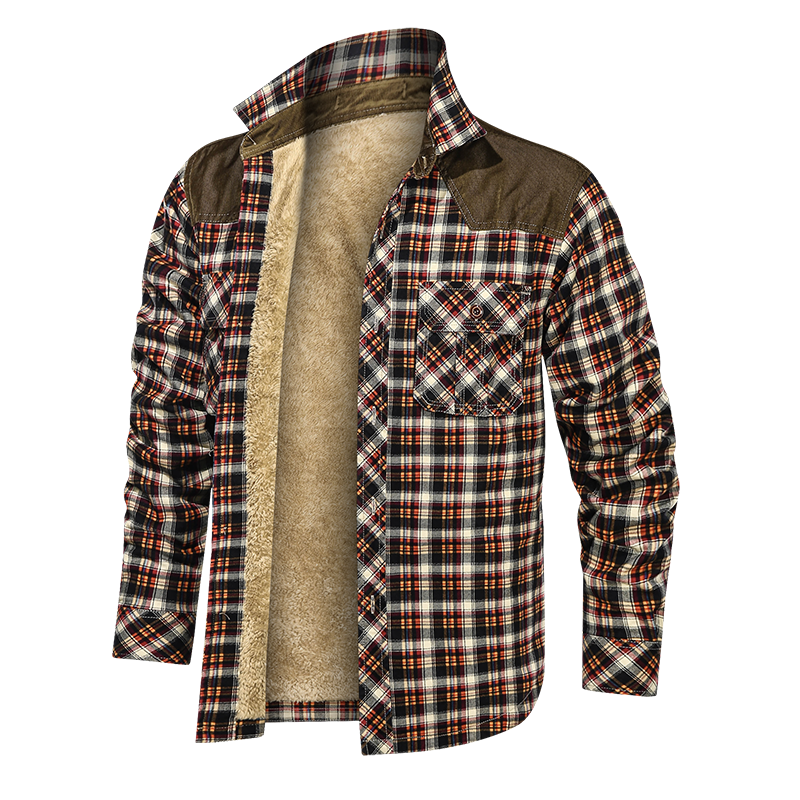 Fleece Thick Casual Fit Men Warm Jacket