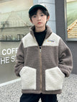 Coat Fashion Casual Girl Boy Thickened Medium And Small Children Winter Coat