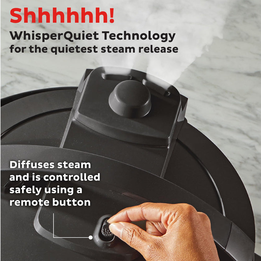 Instant Pot Pro 8 Qt 10-in-1 Electric Pressure Cooker, Black
