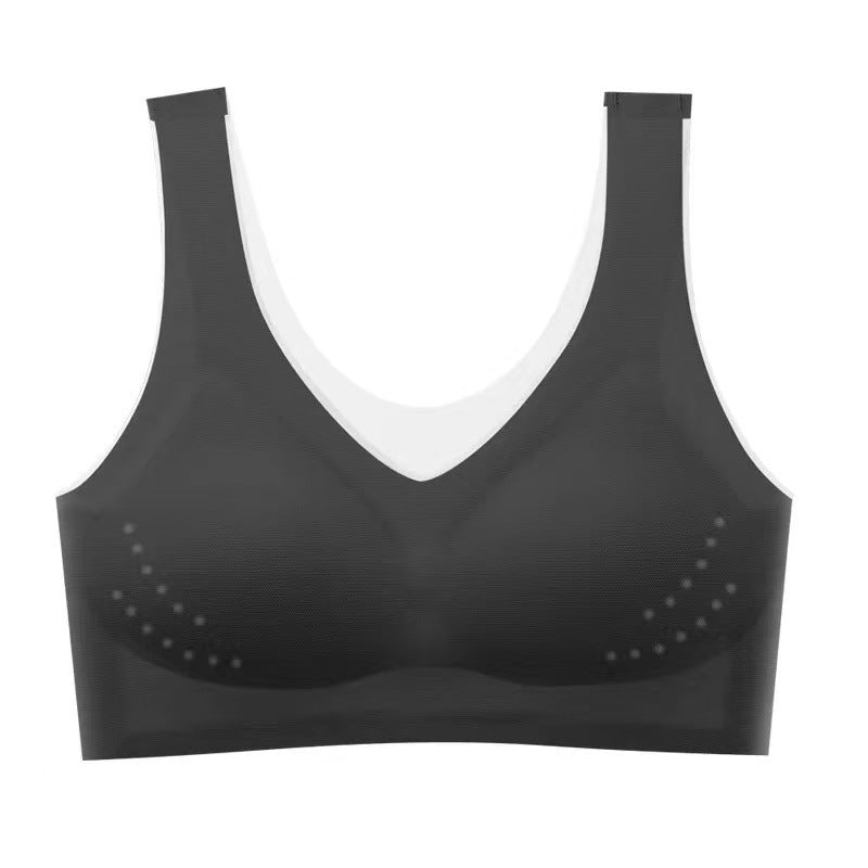 Non-marking Big Breasts Show Small Sleep Yoga Underwear Women