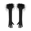 Gothic Office Siren Fur Suit Cape Cloak Coat For Women