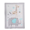 Children Quilt Fitted Sheet Single Bed Skirt Infant Bedding 3 pieces newborn kids bedding set