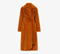 Long Rabbit Fur Mink Overcoat Thickened Fleece Coat