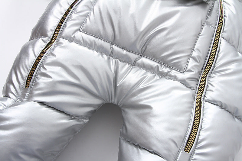 Newborn Children's Rompers Thickened And Warm