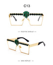 Sunglasses Ladies Fashion Glasses Square Sunglasses