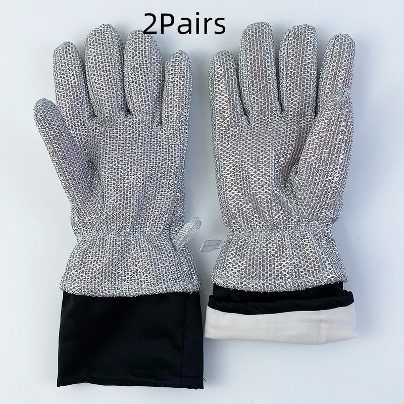 Dishwashing Gloves Waterproof Deoiling Multifunctional Warm Durable