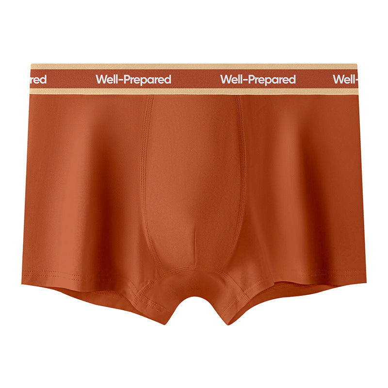 Men's Color Blocked Breathable Pure Cotton Underwear