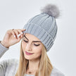 Fashion Stretchy Satin Lined Skull Knit Hats Beanie Hat For Women