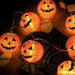 10LED Halloween Curtain Pumpkin Lantern String Fairy Lights Party Decor Hot NEW