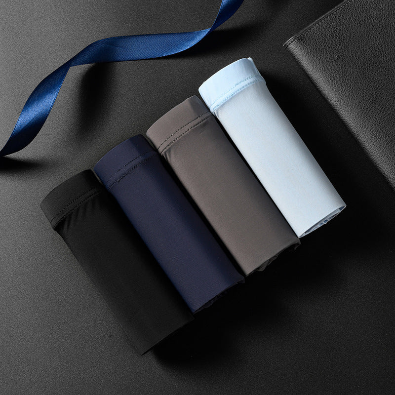 Summer Men's Ice Silk Underwear Men's Ultra-thin Quick-drying Breathable