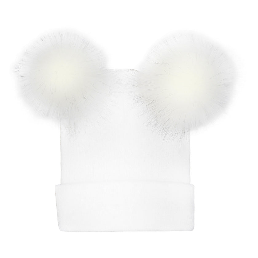 Fashion Women's Double   Woolen Hat