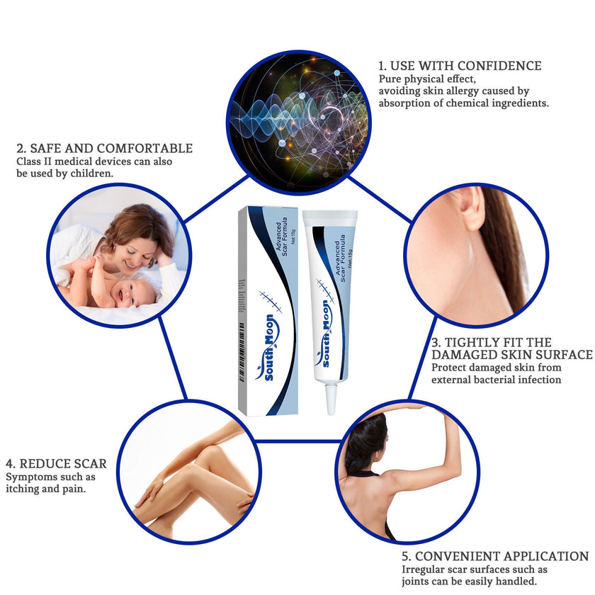 Skin Care Gel Skin Concave And Convex Wound