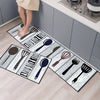 Kitchen Mat Long Floor Mat Carpet Bedside Carpet