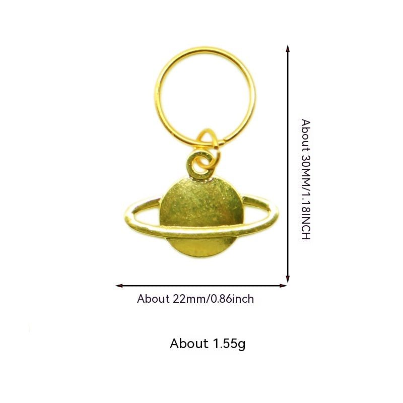 Hair Ring XINGX Lightning Shell Small Pendant Hairware