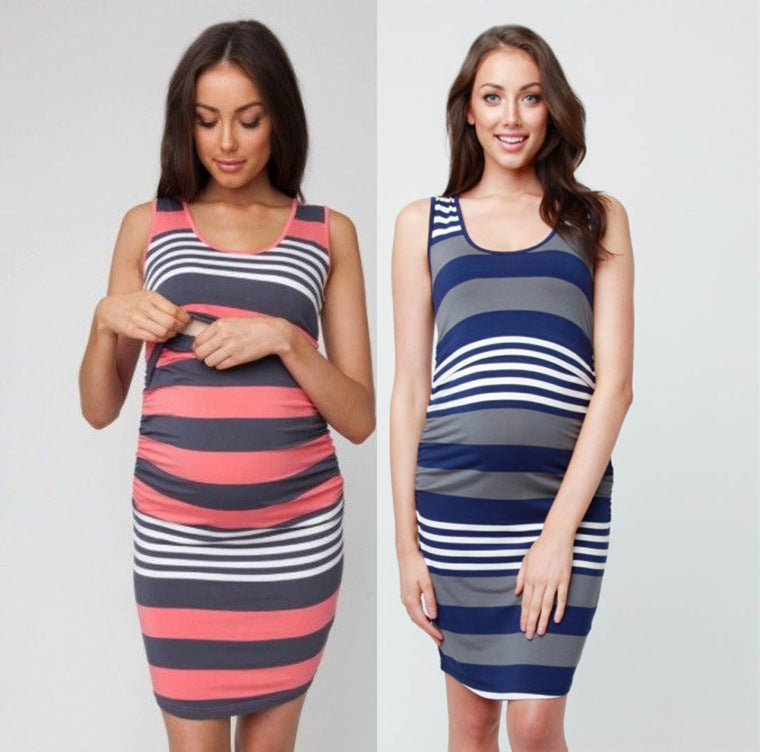 Nursing vest dress
