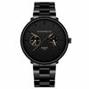 Multifunctional sports student men's watch steel strap