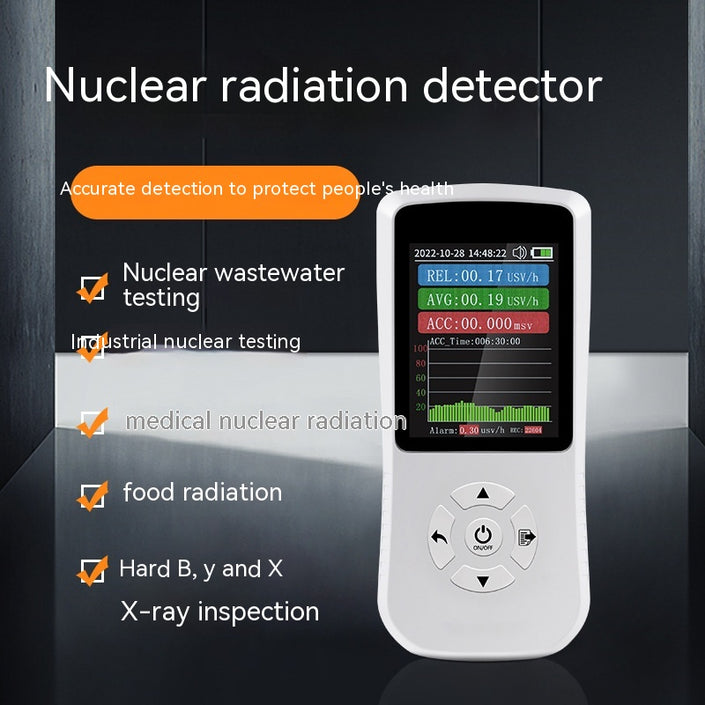 Portable Nuclear Radiation Detector Ionising Radiation Contamination