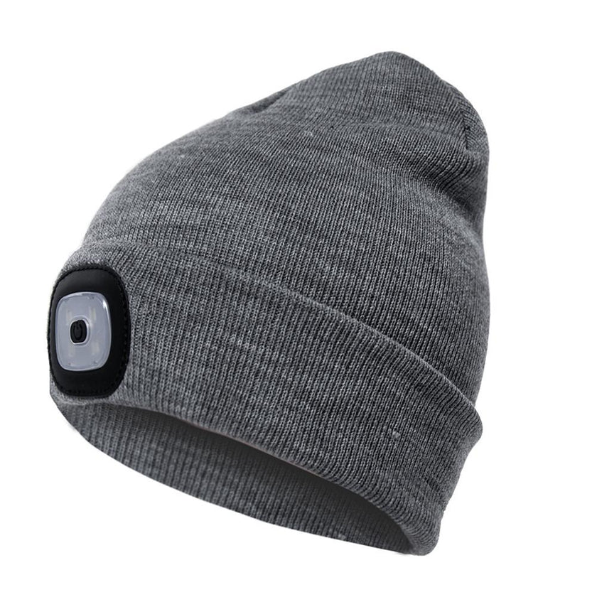 LED Knit Hat Button Cell Type Knitted Hat