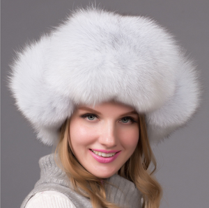 Fur hat fox fur Leifeng women's hat