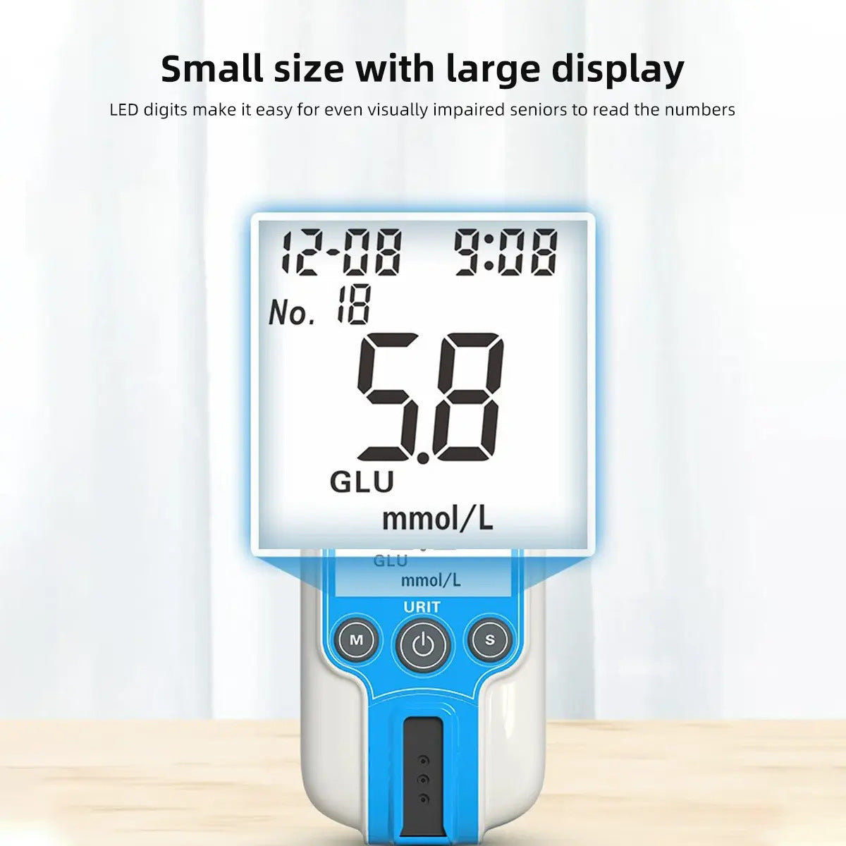 Diabetes Blood Cholesterol Uric Acid Glucose Meter
