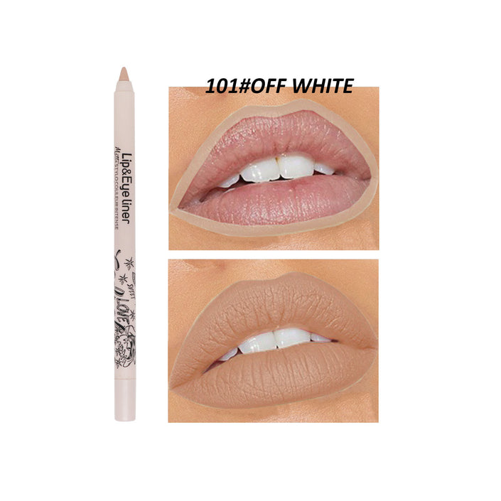 Discoloration Resistant Outline Lip Shape New Product 20 Colors Matte Lip Liner