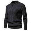 Men's Knitwear Solid Color Round Neck Fashion Sweater