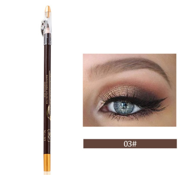 Eyeliner Eyebrow Pencil Beard And Beard Pencil With Sharpener